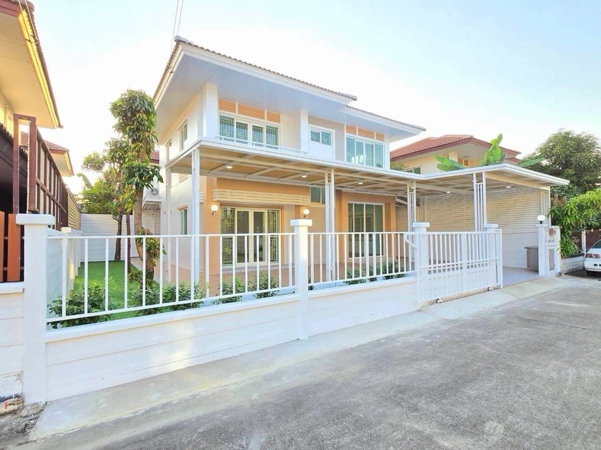 ขายบ้านเดี่ยว หมู่บ้านคุณาภัทร 5 รีโนเวทใหม่ 4 ห้องนอน เพียง 3.69 ล้าน 🔥 – รูปที่ 2