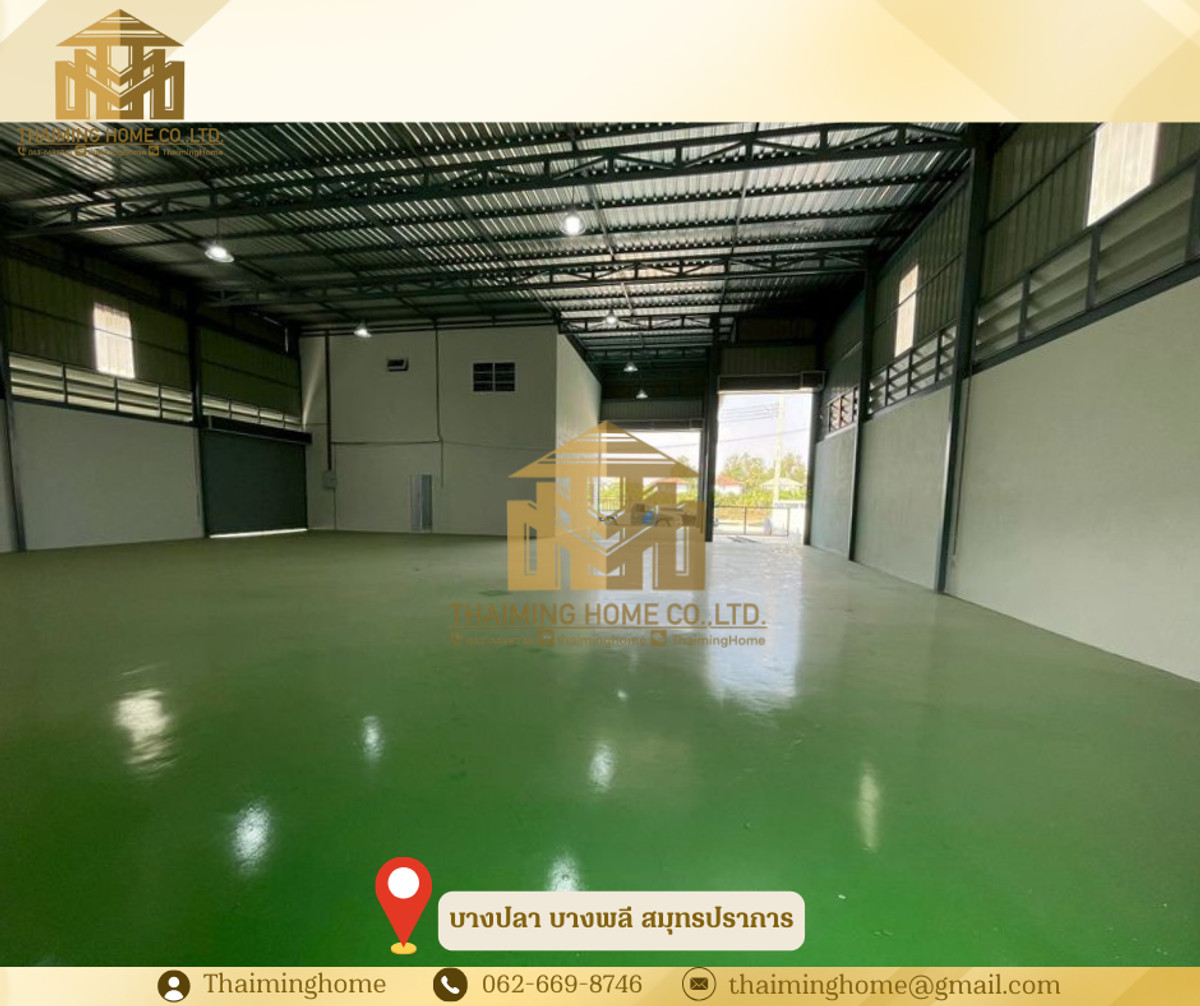 Factory with office for rent, Soi Bang Pla 2, Bang Phli, Samut Prakan  – รูปที่ 2