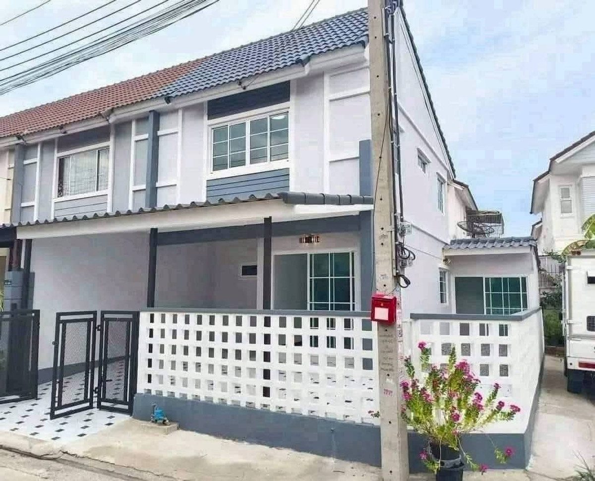 Pruksa Village 45 for sale, outside corner house, area 27 sq m, full loan available. ✨Apply for a bank loan for free✨ – รูปที่ 2