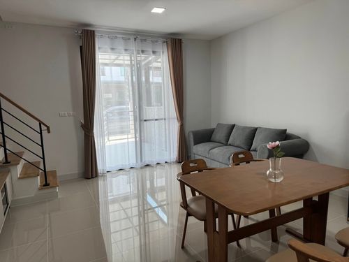 โครงการ: พลีโน่ สุขุมวิท บางนา 3 (Pleno Sukhumvit-Bangna 3) ประเภท: ทาวน์โฮม 2 ชั้น (บ้านใหม่ พร้อมเข้าอยู่)