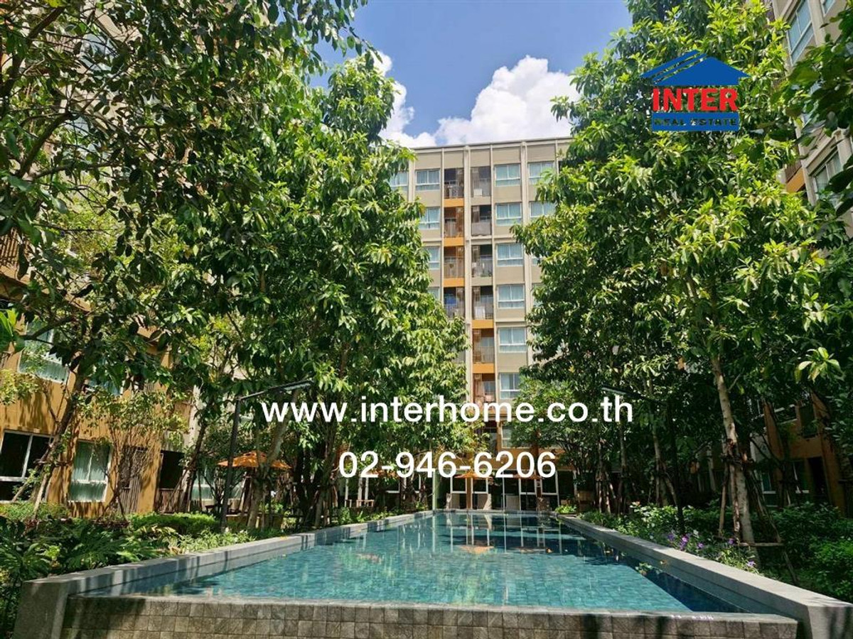 คอนโดมิเนียม 27.85 ตร.ม. ดีคอนโดพนา ซอยเอรารัณปาร์คอเวนิว ถนนราชพฤกษ์ ถนนเลียบทางรถไฟตลิ่งชัน เขตบางกอกน้อย กรุงเทพมหานคร – รูปที่ 2