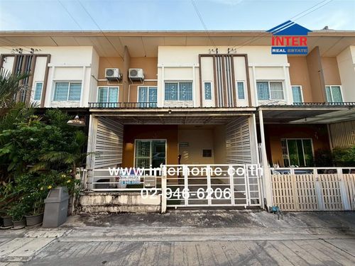 Townhouse, 2 floors, 18.7 sq m, Pleno Ratchaphruek-Rama 5 Village. Bang Kruai-Sai Noi Road, Nakhon In Road, Mueang Nonthaburi, Nonthaburi