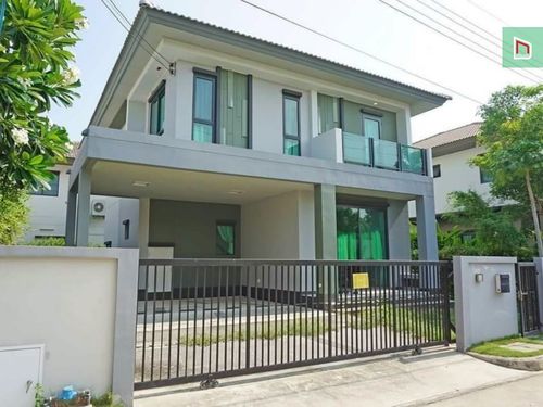 ขาย/เช่าบ้านหรู บุราสิริ วงแหวน-อ่อนนุช สไตล์รีสอร์ท 60 ตร.ว. 4 นอน 185 ตร.ม. 9.35 ล้าน/5 หมื่น บรรยากาศเงียบสงบ ใกล้ Mega Bangna และสนามบินสุวรรณภูมิ 