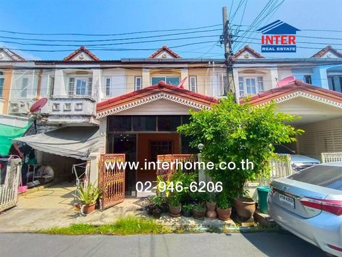 ทาวน์เฮ้าส์ 2 ชั้น 18.6 ตร.ว. หมู่บ้านเค.ซี.รามอินทรา5 ใกล้ซาฟารีเวิลด์ ซอยพระยาสุเรนทร์40 ถนนพระยาสุเรนทร์ ถนนรามอินทรา เขตคลองสามวา กรุงเทพมหานคร