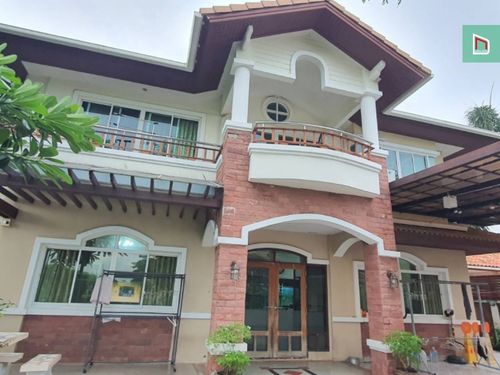 ขายคฤหาสน์หรู ศุภาลัย สุวรรณภูมิ 111 ตร.ว. พื้นที่เยอะ 385 ตร.ม. 4 นอน 15 ล้าน ทิศใต้ลมดี แถมแอร์ 7 ตัว+ครัวบิลท์อิน ใกล้สนามบินและ Airport Link