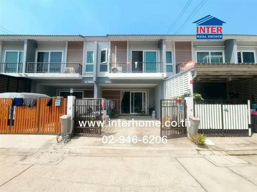 ทาวน์เฮ้าส์ 2 ชั้น 19 ตร.ว. หมู่บ้านศุภาลัยเบลล่า วงแหวน-ลำลูกกา คลอง6 ถนนลำลูกกา ถนนเทศบาลลำลูกกา1 ลำลูกกา ปทุมธานี