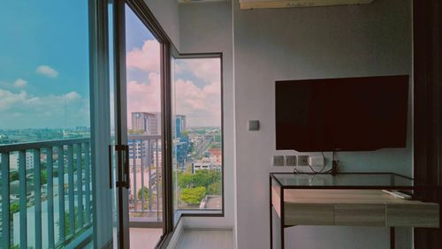 🔥For Rent Now🔥 Life Sukhumvit 62, Corner Unit, 1 Bed Plus, 38 sq.m., Bhumibol Bridge + Bang Krachao View, Near BTS Bang Chak.