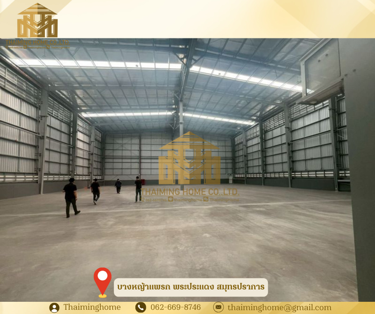Warehouse/Factory for Rent, 1,856 sq.m., Puchaow, Bang Yaphraek, Samut Prakan – รูปที่ 4