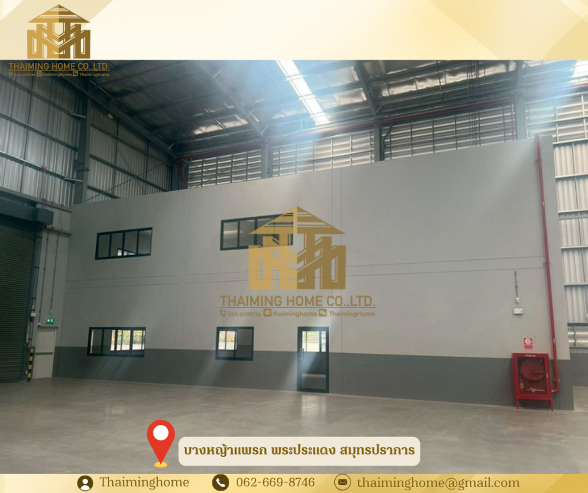 Warehouse/Factory for Rent, 1,986 sq.m., Puchaow, Bang Yaphraek, Samut Prakan  – รูปที่ 4