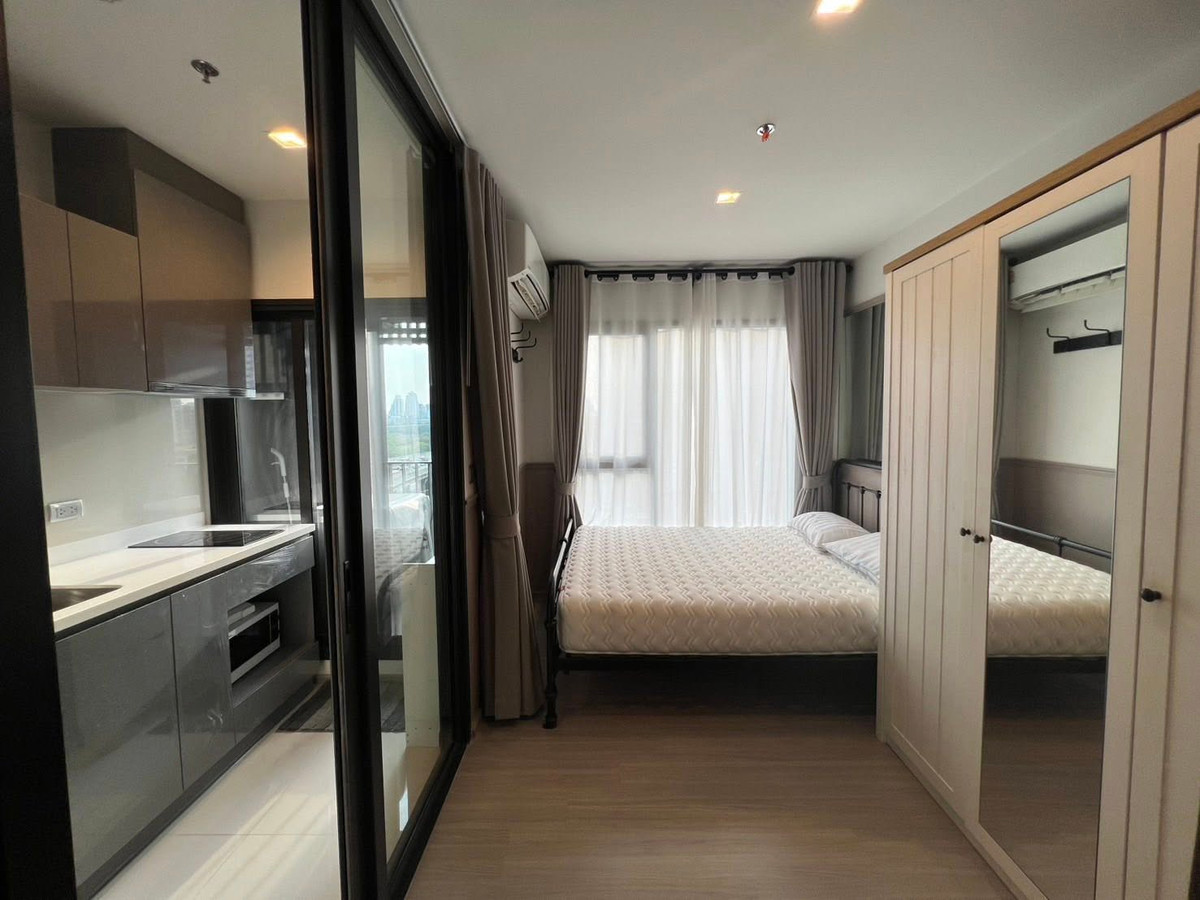 For Rent : Life Asoke-Hype พระราม9 1ห้องนอน 1ห้องน้ำ ห้องสวย เฟอร์นิเจอร์ครบ พร้อมเข้าอยู่ – รูปที่ 3