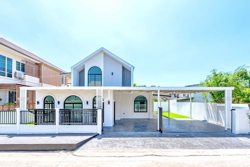 H0798♛♚Single house for sale, 4 bedrooms⚝Chaengwattana-Pak Kret♜MRT Srirat∞099-5919653,065-9423251▚Line@sureresidence