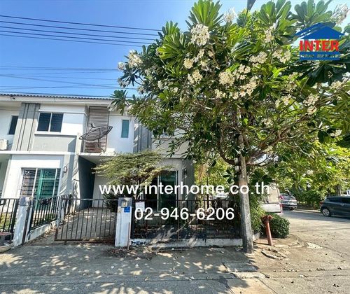 Townhouse, 2 floors, 23.4 sq m, Pruksa Village 92. Rangsit–Lam Luk Ka, Lam Luk Ka Road, Chonlamark Phicharn Road, Lat Sawai Market, Lam Luk Ka, Pathum Thani