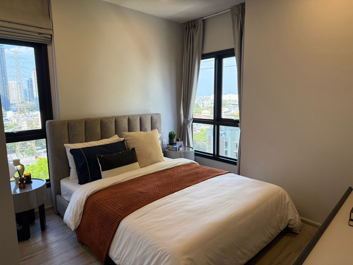 Metris District Ladprao เมทริส ดิสทริค ลาดพร้าว💚️ Pet Friendly Condo 😺🐶💚 ห้องใหญ่สุด ขนาด 49.60 ตร.ม. (2 Bed 🛏 2 Bath 🛁 – รูปที่ 4