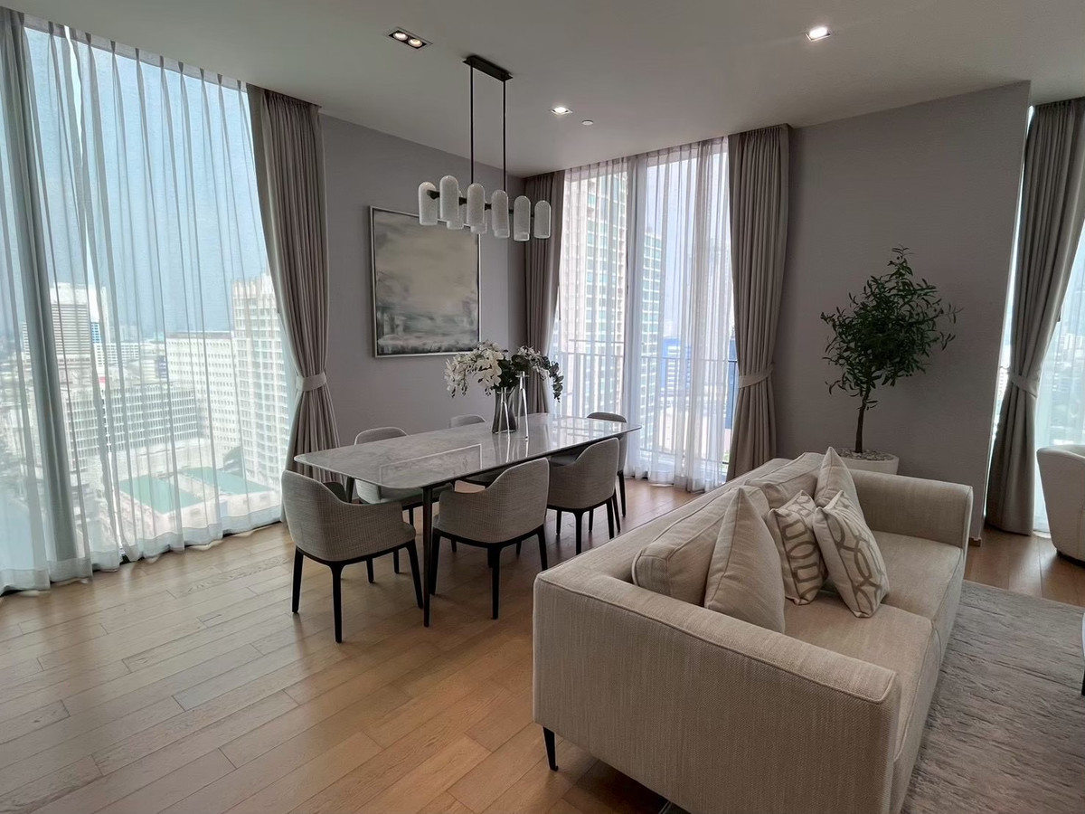 [150,000.-] ให้เช่า 28 Chidlom | โซน Villa 3 นอน 132.54 ตรม. ชั้น 16 หรูหราและเป็นส่วนตัว ใกล้ BTS