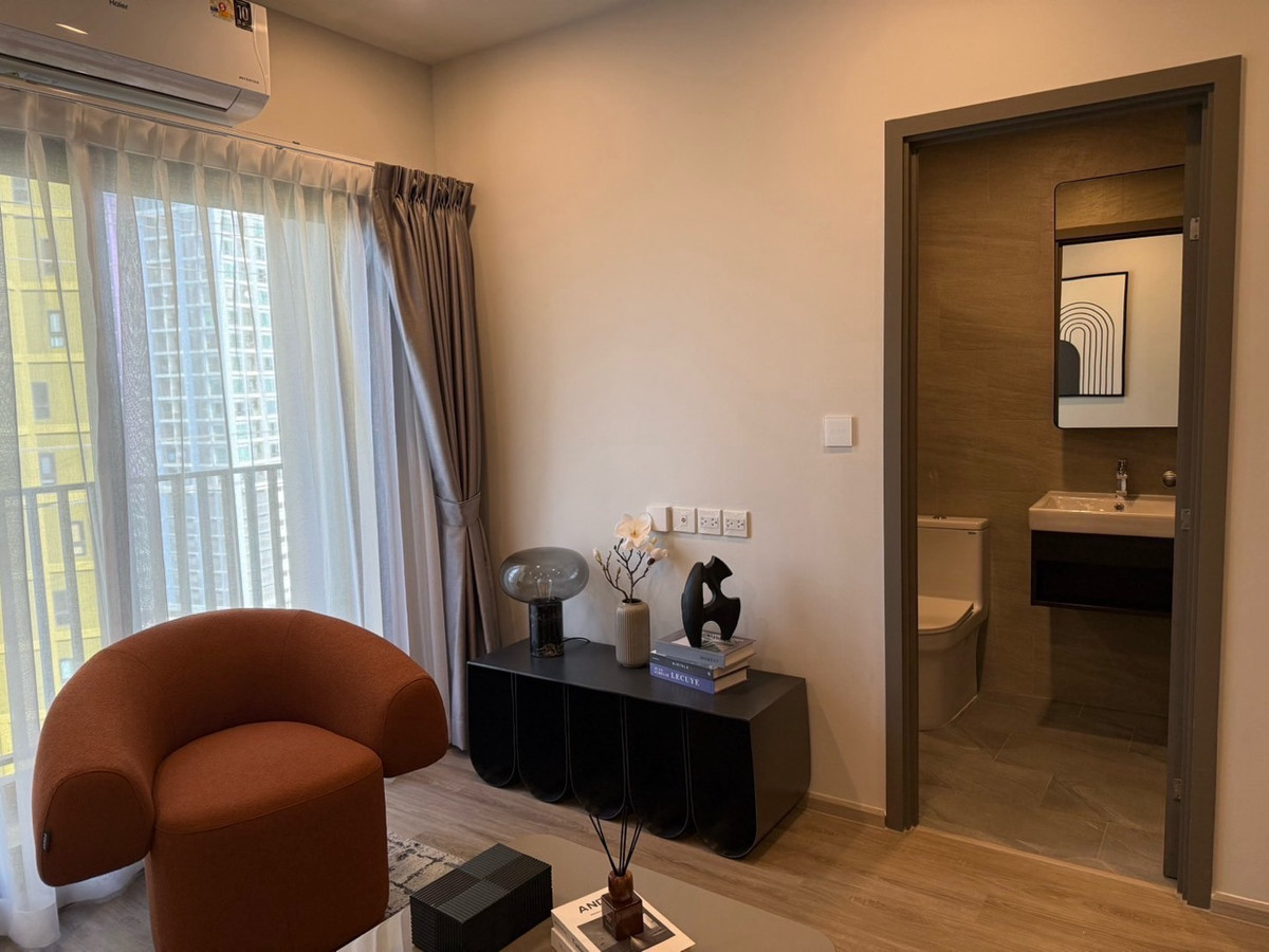 Metris District Ladprao เมทริส ดิสทริค ลาดพร้าว💚️ Pet Friendly Condo 😺🐶💚 ห้องใหญ่สุด ขนาด 49.60 ตร.ม. (2 Bed 🛏 2 Bath 🛁 – รูปที่ 3