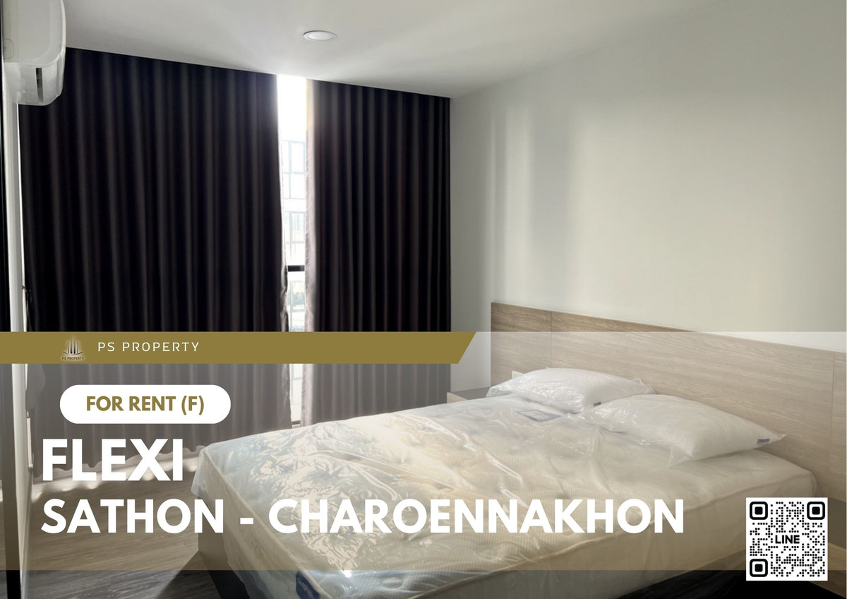 ให้เช่า ✨ Flexi Sathon - Charoennakhon ✨ เฟอร์นิเจอร์ และ เครื่องใช้ไฟฟ้าครบ ใกล้ BTS กรุงธนฯ ให้เช่า ✨ Flexi Sathon - Charoennakhon ✨ เฟอร์นิเจอร์ และ เครื่องใช้ไฟฟ้าครบ ใกล้ BTS กรุงธนฯ