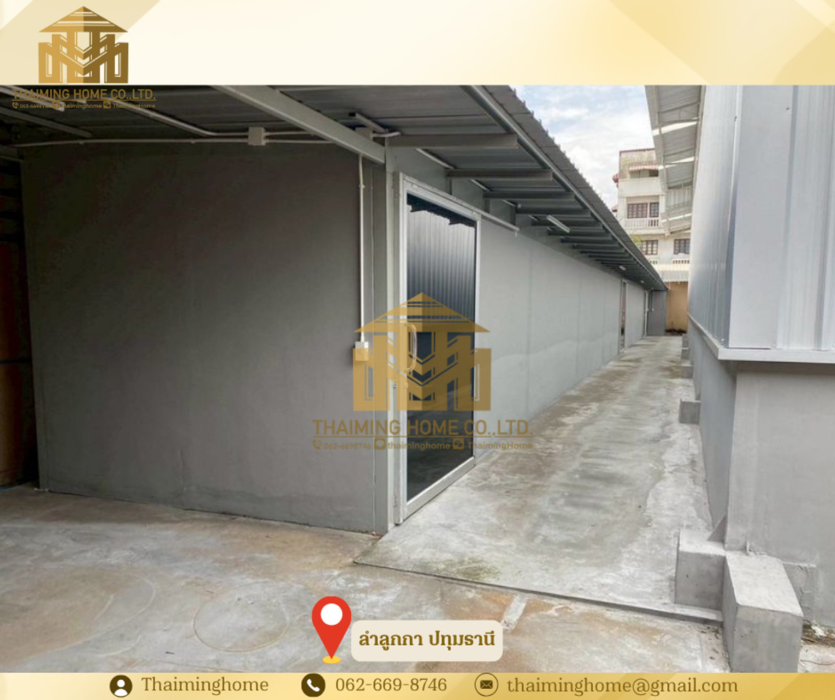 ให้เช่าโกดัง+ออฟฟิศ ลำลูกกา ขนาด 400 ตร.ว. ลำลูกกา ปทุมธานี  – รูปที่ 3