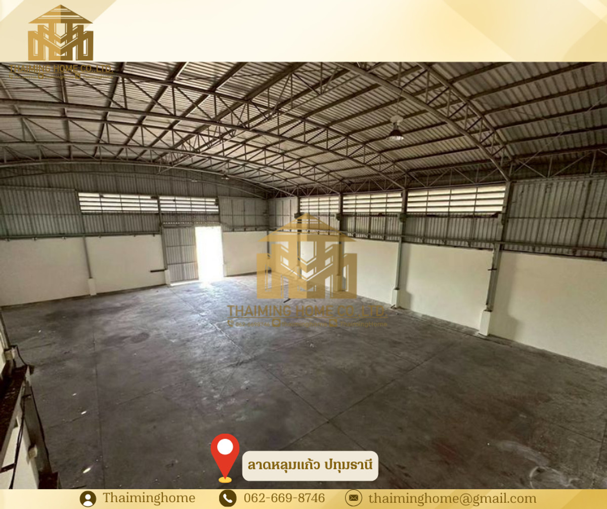 ให้เช่าโกดัง ลาดหลุมแก้ว ขนาด 520 ตร.ม. ลาดหลุมแก้ว ปทุมธานี  – รูปที่ 3
