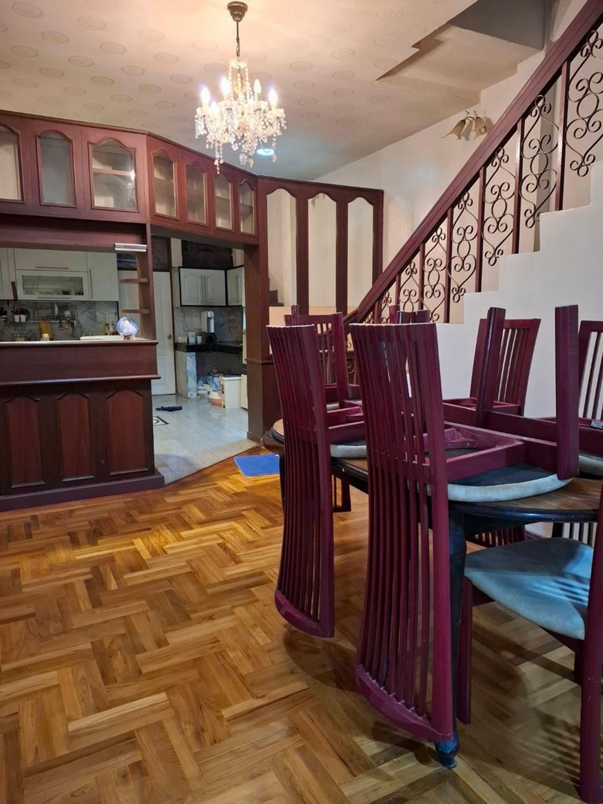  Townhouse for rent, 3 floors, size 26 sqw., Asok-Nana Area 