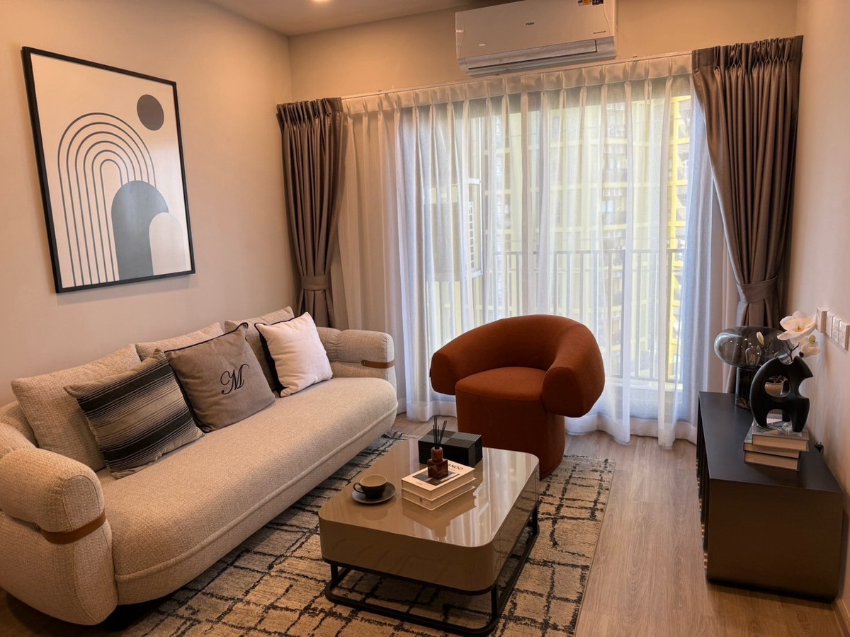 Metris District Ladprao เมทริส ดิสทริค ลาดพร้าว💚️ Pet Friendly Condo 😺🐶💚 ห้องใหญ่สุด ขนาด 49.60 ตร.ม. (2 Bed 🛏 2 Bath 🛁 – รูปที่ 2
