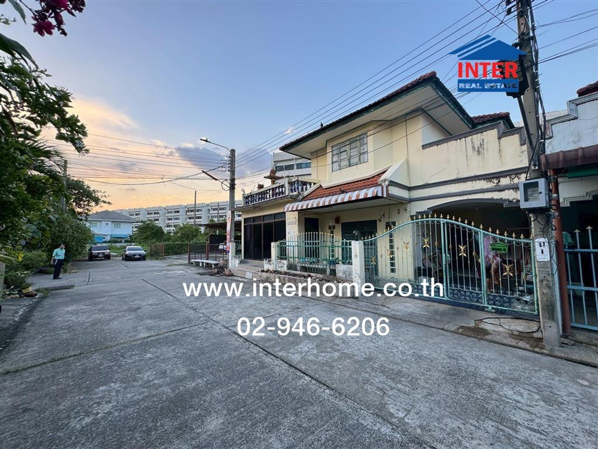บ้านเดี่ยว 2 ชั้น 40 ตร.ว. บ้านแฝด ซอยสรงประภา24 ซอยสันติสุข ถนนวิภาวดี ถนนสรงประภา แขวงสีกัน เขตดอนเมือง กรุงเทพมหานคร