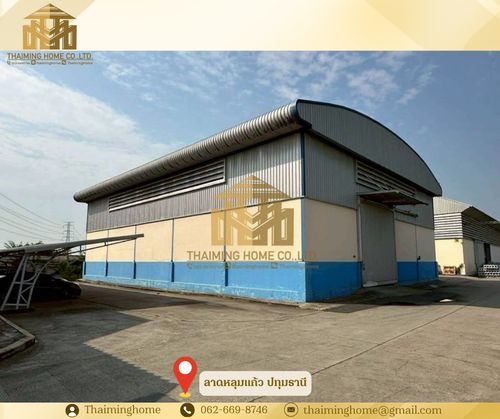 ให้เช่าโกดัง ลาดหลุมแก้ว ขนาด 520 ตร.ม. ลาดหลุมแก้ว ปทุมธานี 