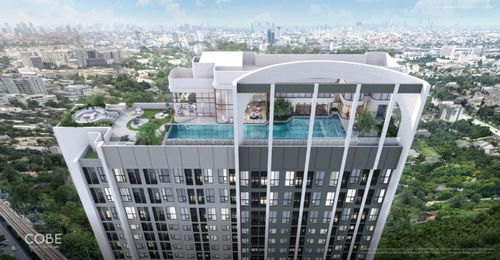 [20,000.-] ให้เช่า COBE เกษตร-ศรีปทุม | 1 นอน 30.16 ตรม. ชั้น 11 แต่งครบ มีเครื่องซักผ้าอบในตัว