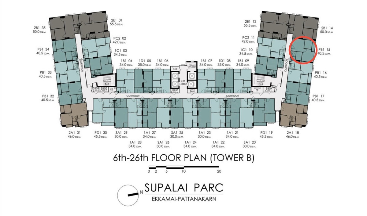 Foreign Quoter Resale Down Payment - Supalai Parc Ekkamai-Pattanakarn | 25th Fl, 40.5sqm, High Floor, Below Market Price! Foreign Quoter Resale Down Payment - Supalai Parc Ekkamai-Pattanakarn | 25th Fl, 40.5sqm, High Floor, Below Market Price!