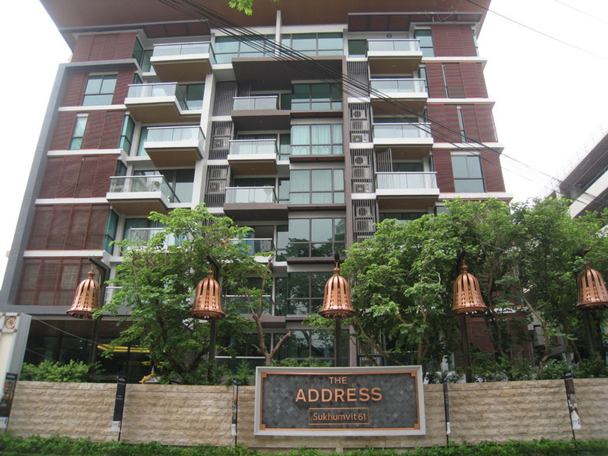For rent condo low rise at the Address sukhumvit 61 (S03-2265) For rent condo low rise at the Address sukhumvit 61 (S03-2265)