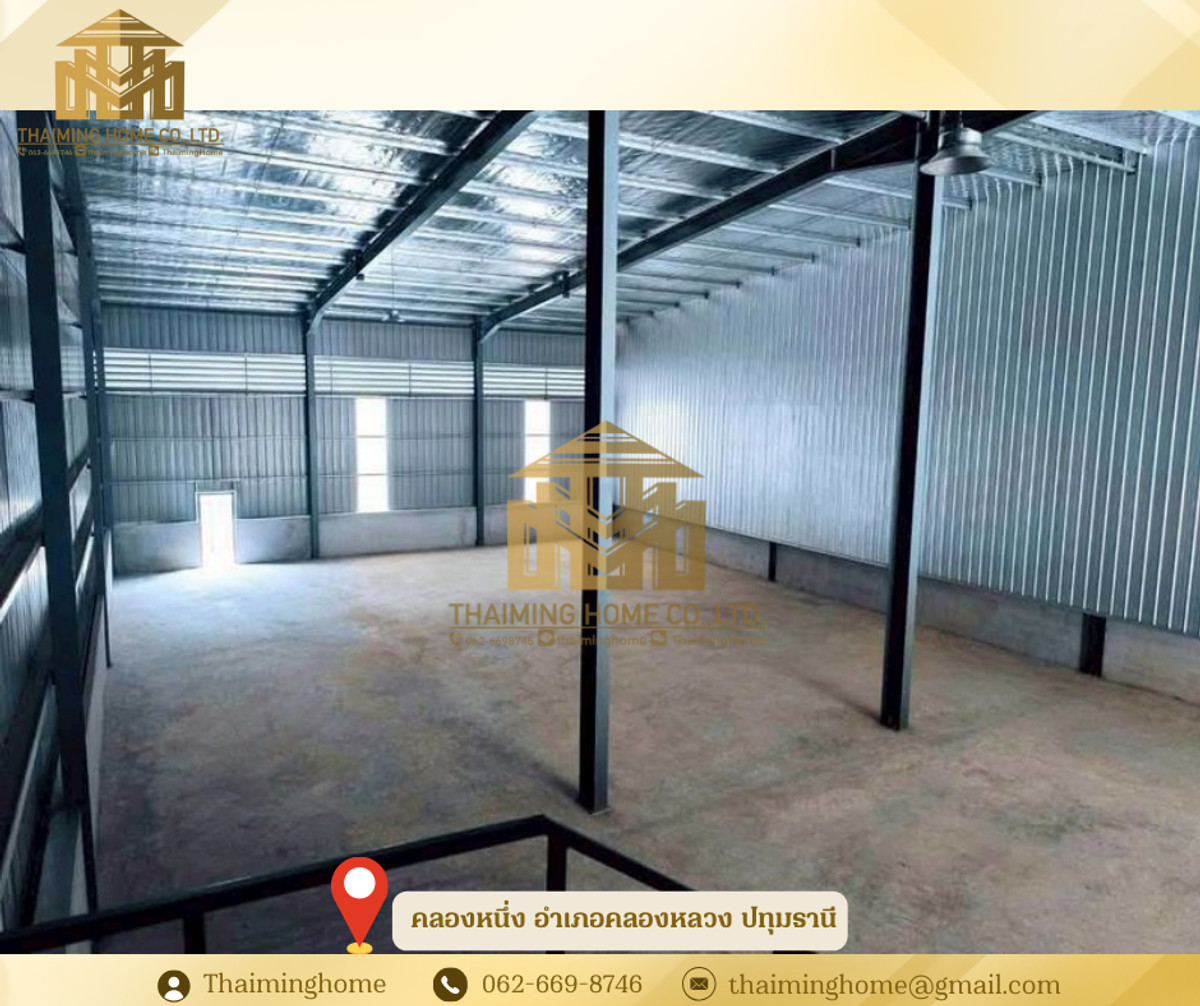 Warehouse with office for rent, Khlong Luang, 537.5 sq.m., Khlong Luang, Pathum Thani  – รูปที่ 4