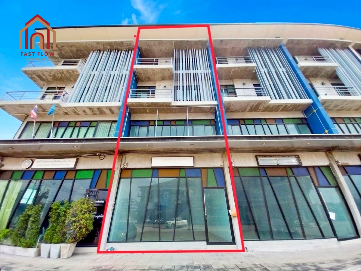 For Sale/Rent: 4-story Commercial Building/Home Office, 26 sq.wa., Tiwanon Road, near Pakkret Bypass Road, Bang Phut Subdistrict, Pakkret, Nonthaburi. The Idea Boutique Building. For Sale/Rent: 4-story Commercial Building/Home Office, 26 sq.wa., Tiwanon Road, near Pakkret Bypass Road, Bang Phut Subdistrict, Pakkret, Nonthaburi. The Idea Boutique Building.