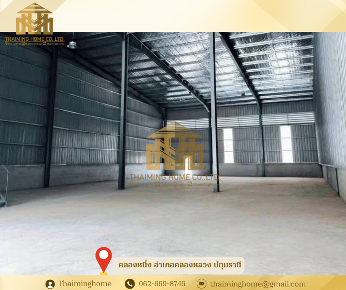 Warehouse with office for rent, Khlong Luang, 537.5 sq.m., Khlong Luang, Pathum Thani  – รูปที่ 3