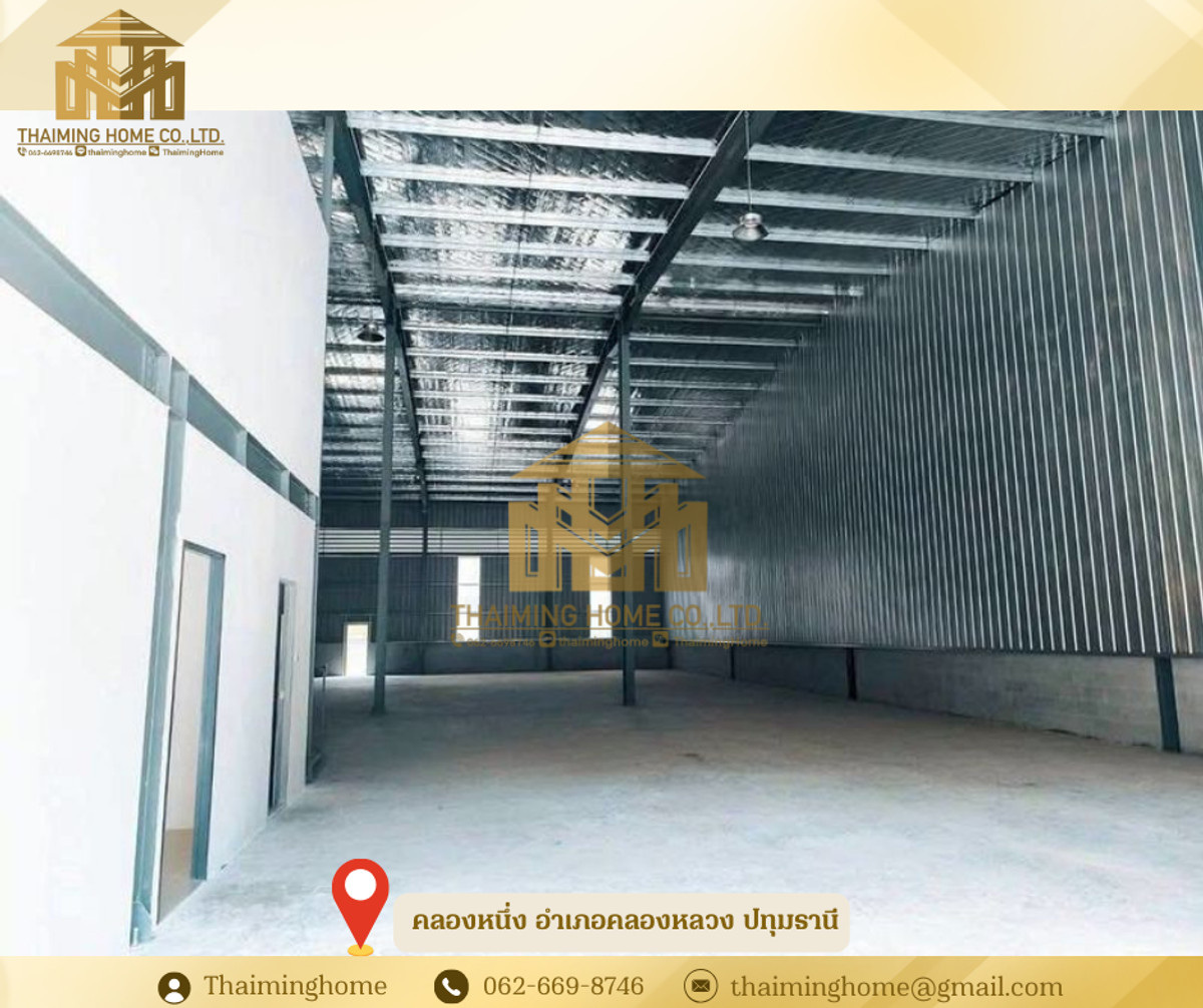 Warehouse with office for rent, Khlong Luang, 537.5 sq.m., Khlong Luang, Pathum Thani  – รูปที่ 2
