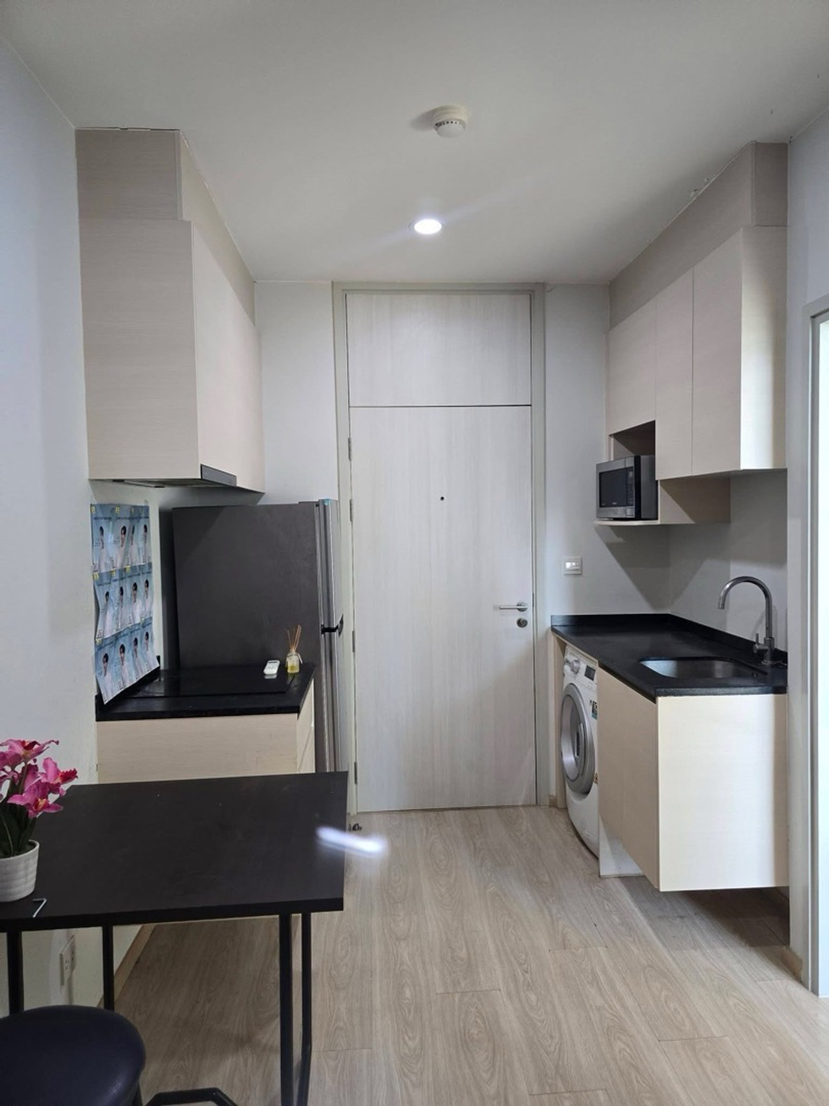 For Rent: Noble Revolve Ratchada 1 bedroom, 1 bathroom, beautiful room, fully furnished. Ready to move in – รูปที่ 4
