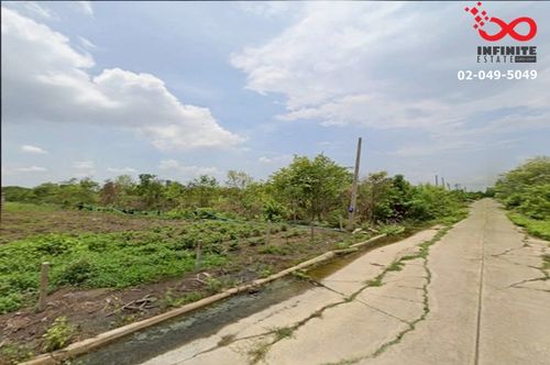 Land for sale, 400 sq m., Soi Erawan 28/2, Khlong Song, Khlong Luang, Pathum Thani, near Kanchanaphisek Expressway.