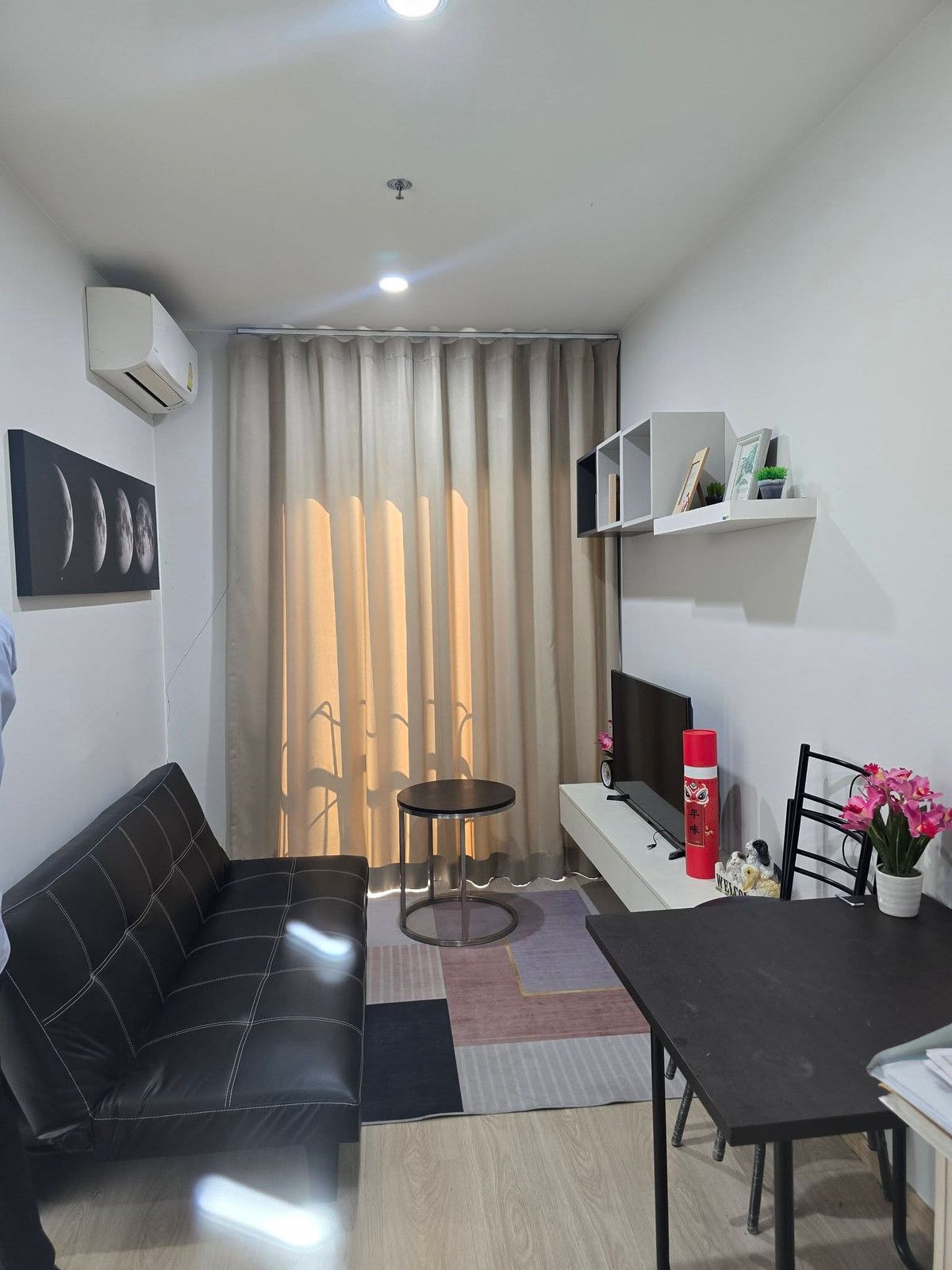 For Rent : โนเบิล รีวอลฟ์ รัชดา ติดรถไฟฟ้า ศูนย์ วัฒนธรรม 1ห้องนอน 1ห้องน้ำ ห้องสวย เฟอร์นิเจอร์ครบ พร้อมเข้าอยู่ – รูปที่ 4