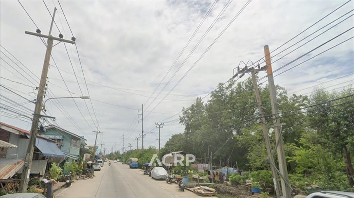 ที่ดินเปล่าติดถนนเลียบคลองสรรพสามิต เนื้อที่ 21-1-63 ไร่ – รูปที่ 4