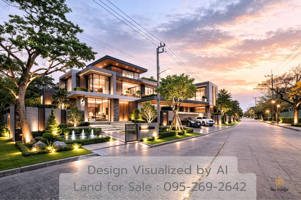 Rare 0.9-Acre Freehold Land - Directly Opposite Bangkok’s Largest Royal Park – ideal for Luxury Mansion & Supercar Collectors – รูปที่ 4