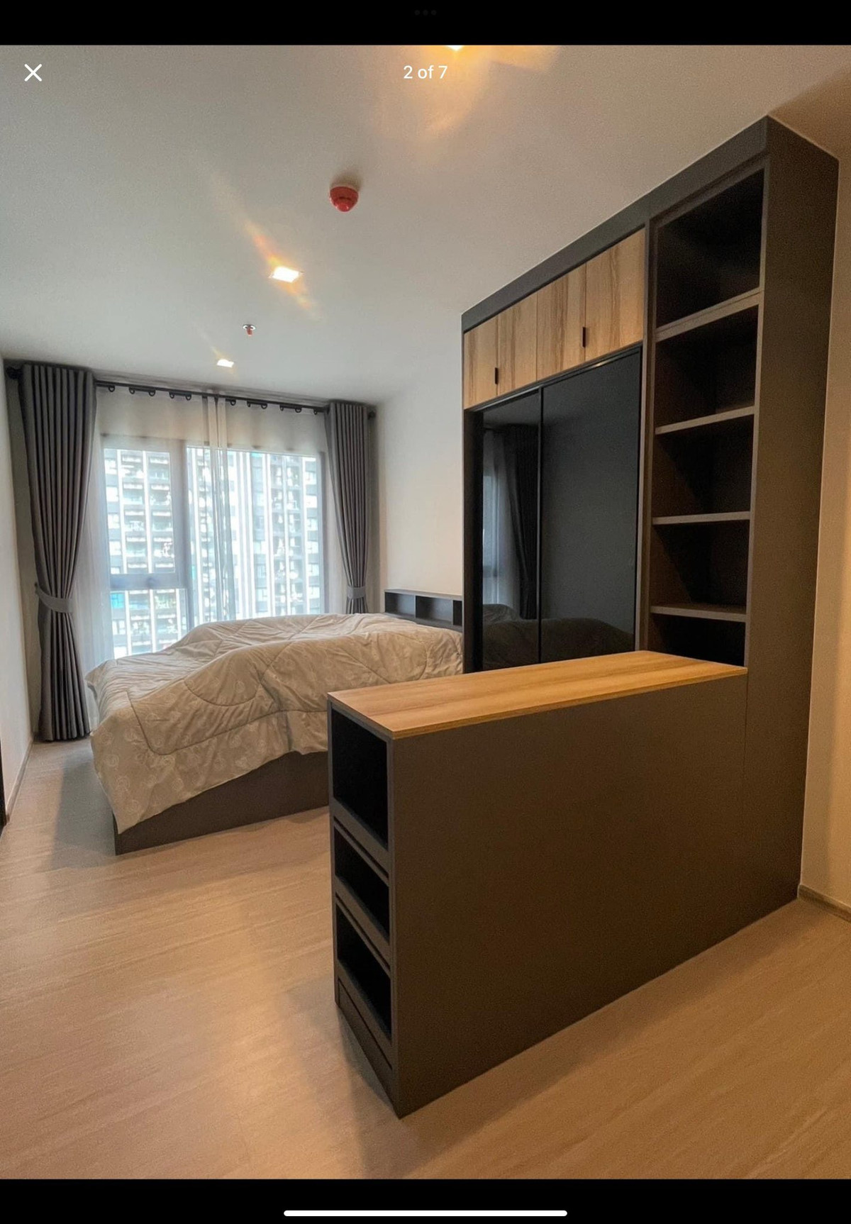 For Rent: Life Asoke Hype Studio, 1 bedroom, 1 bathroom, beautiful room, fully furnished. Ready to move in