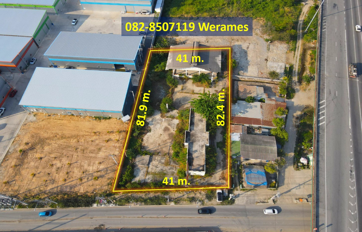 Land for sale Nam Daeng-Bang Phli Mueang Samut Prakan District (near Motorway), area 2-0-2 rai, suitable for business, restaurant, 7-11, mini mart, office, warehouse. – รูปที่ 2