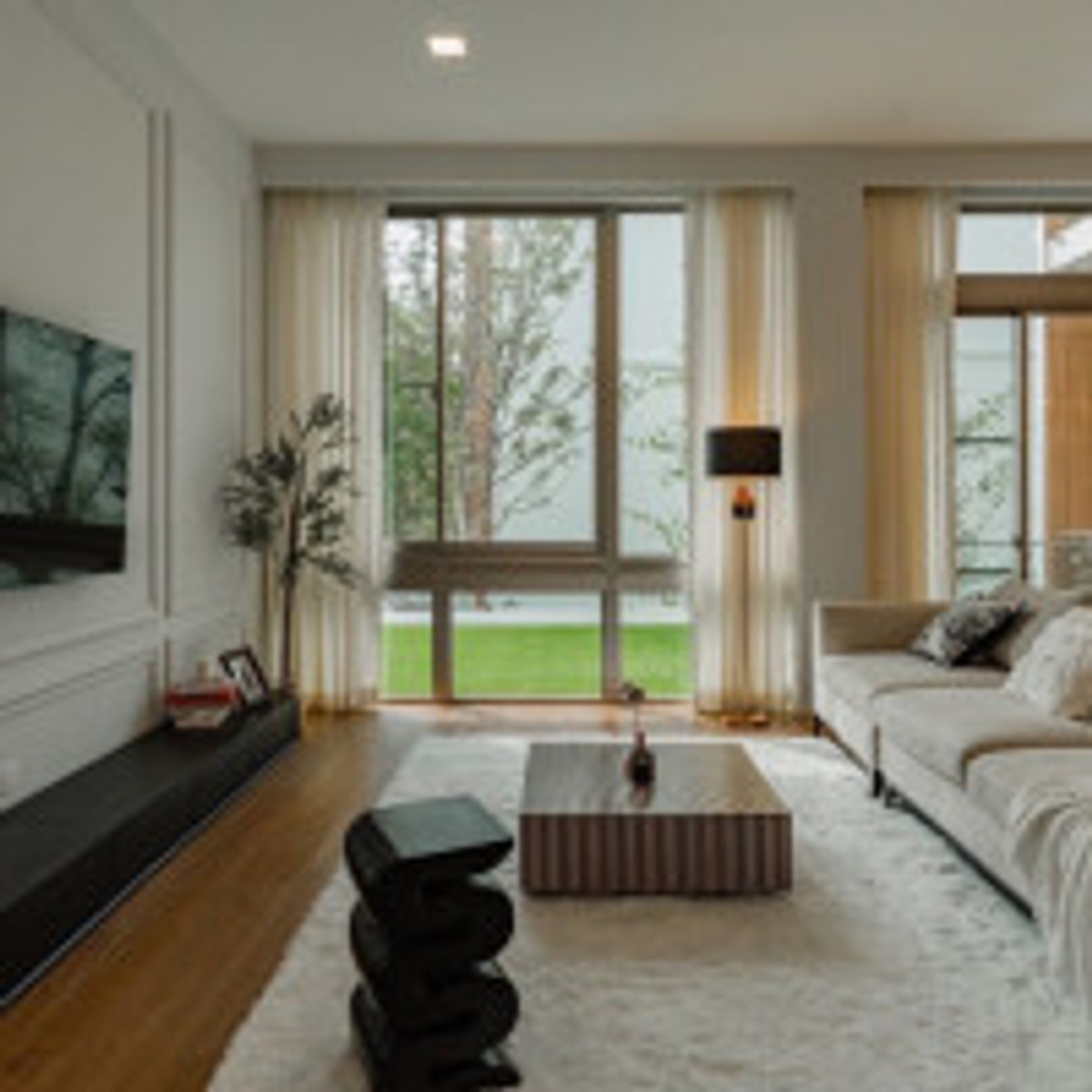 ขาย/เช่าบ้านหรู VIVE พระราม 9 ดีไซน์ Modern Minimal 324 ตร.ม. 3 นอน 4 น้ำ 32 ล้าน (เช่า 2 แสน) ที่ดิน 76 ตร.ว. สังคมระดับพรีเมียม ใกล้โรงเรียนนานาชาติและทางด่วน  – รูปที่ 2