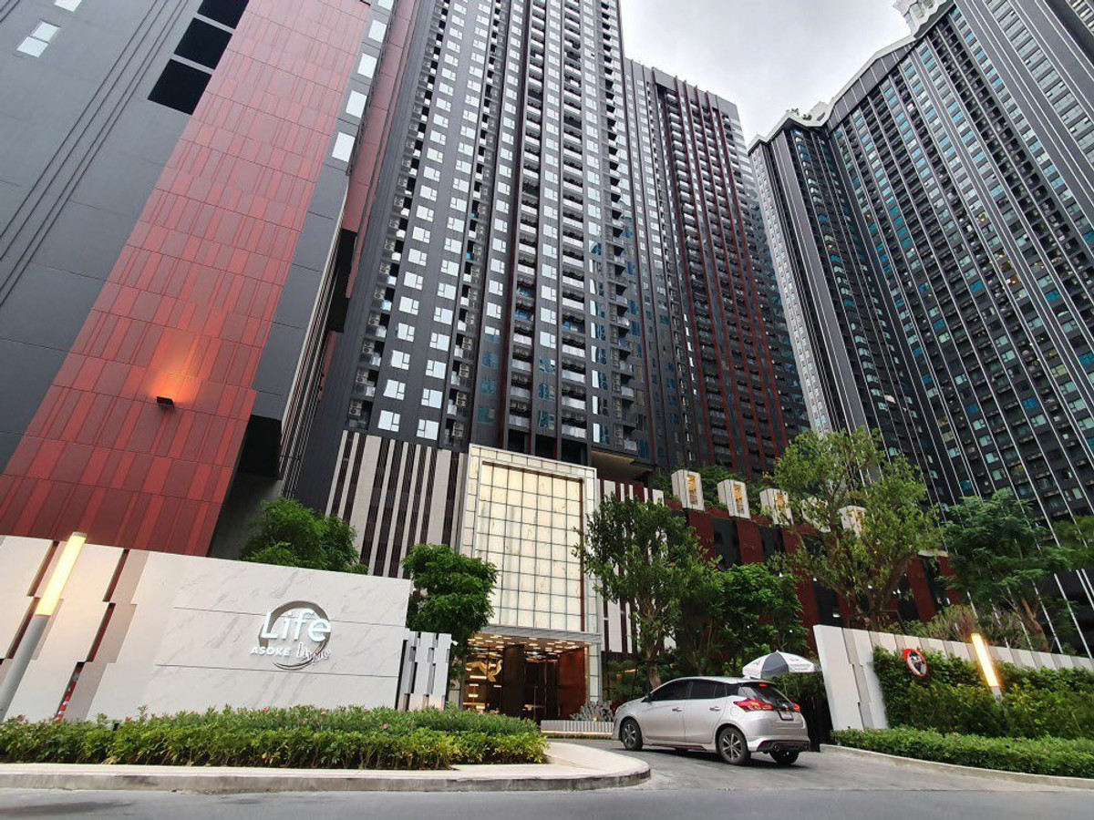 For Rent : Life Asoke Hype Studio 1ห้องนอน 1ห้องน้ำ ห้องสวย เฟอร์นิเจอร์ครบ พร้อมเข้าอยู่ – รูปที่ 2