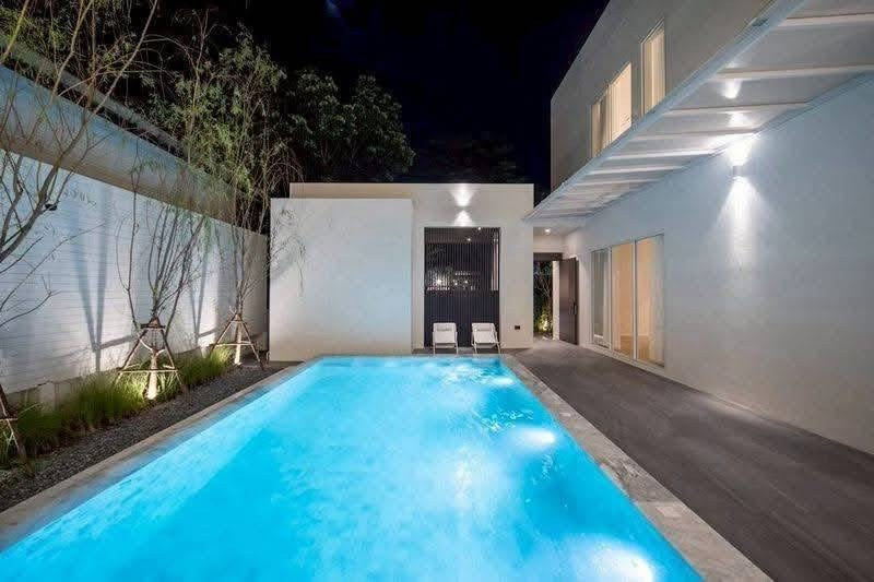 Modern Pool Villa for Rent พื้นที่ 400 ตร.ม. วิวดอยสุเทพ  4 ห้องนอน 4 ห้องน้ำ – รูปที่ 2