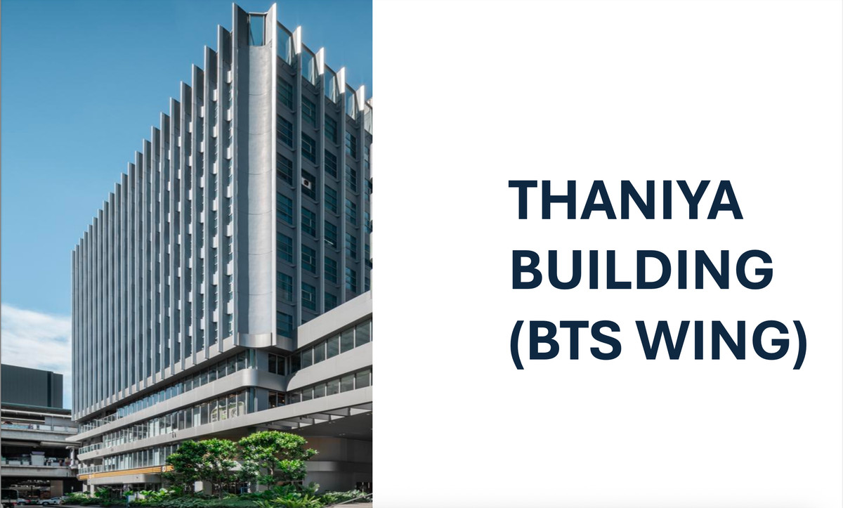 Rent Office Connect BTS Saladang + MRT Silom, Air 24Hr Spilt type no working time limit