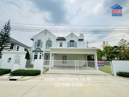 2-story detached house, 127 sq m, Chaiyaphruek Village, Rama 2, Soi Anamai Ngam Charoen 25, near HomePro Rama 2, Rama 2 Road, Bang Khun Thian District. Bangkok