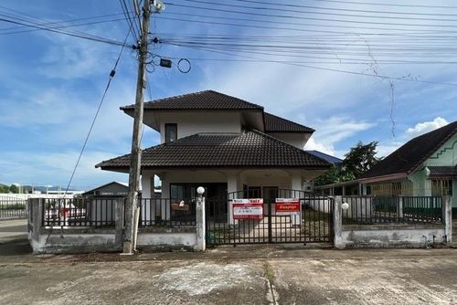 Single detached corner house for sale, large area 68.00 sq m, Hillside Home Village 2, San Kamphaeng, Chiang Mai, special price, suitable for a large family.