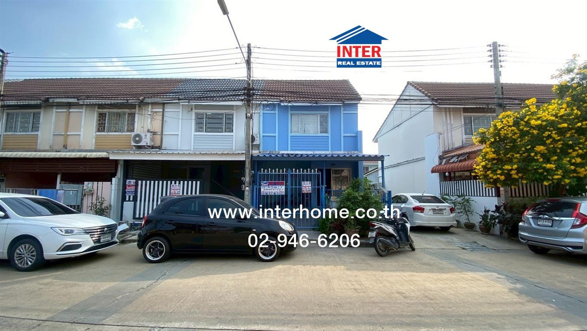 ทาวน์เฮ้าส์ 2 ชั้น 21.8 ตร.ว. หมู่บ้านพฤกษา48 อ้อมใหญ่–เพชรเกษม ซอยวัดอ้อมใหญ่ ถนนเพชรเกษม สามพราน นครปฐม