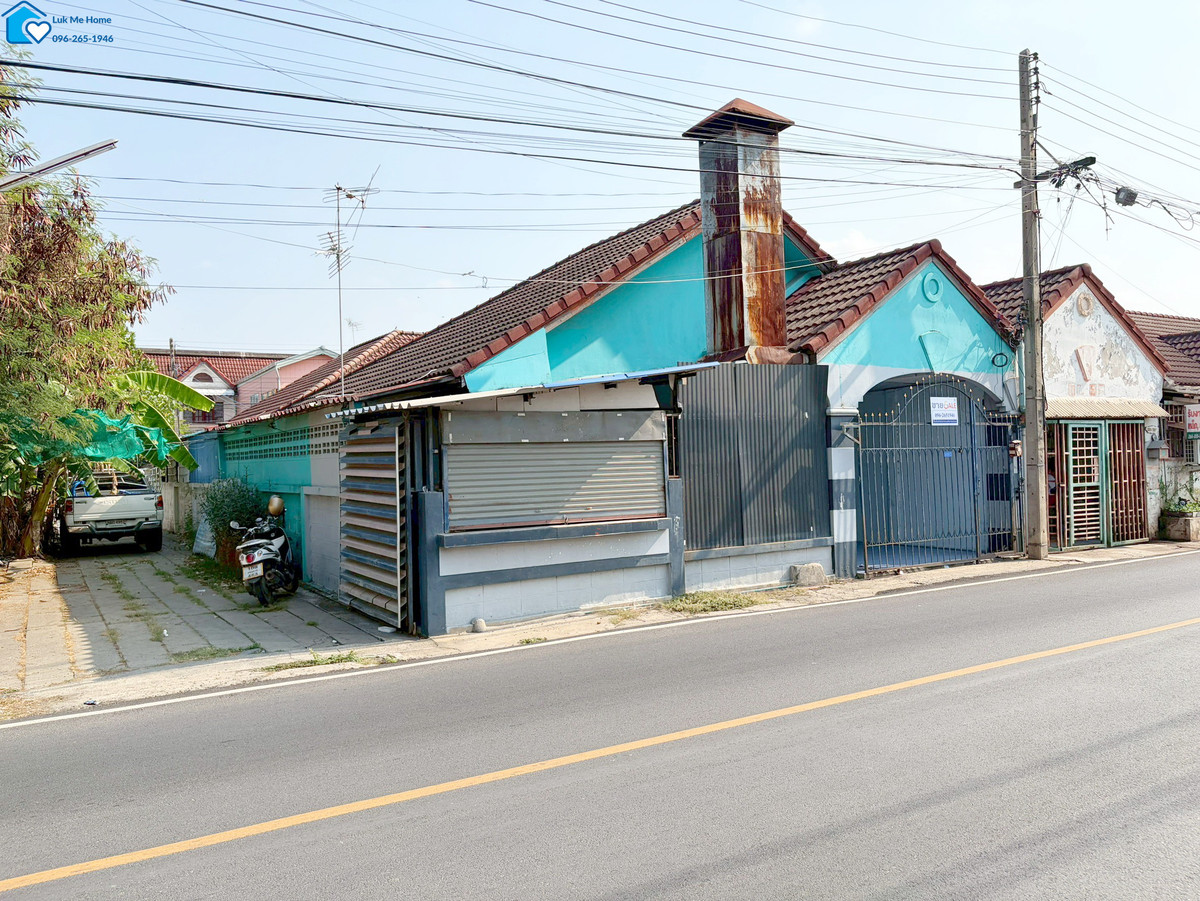 Chuensuk Villa Village Soi Peernon, Lam Luk Ka #cheap price #single-story townhouse on corner #commercial location – รูปที่ 3