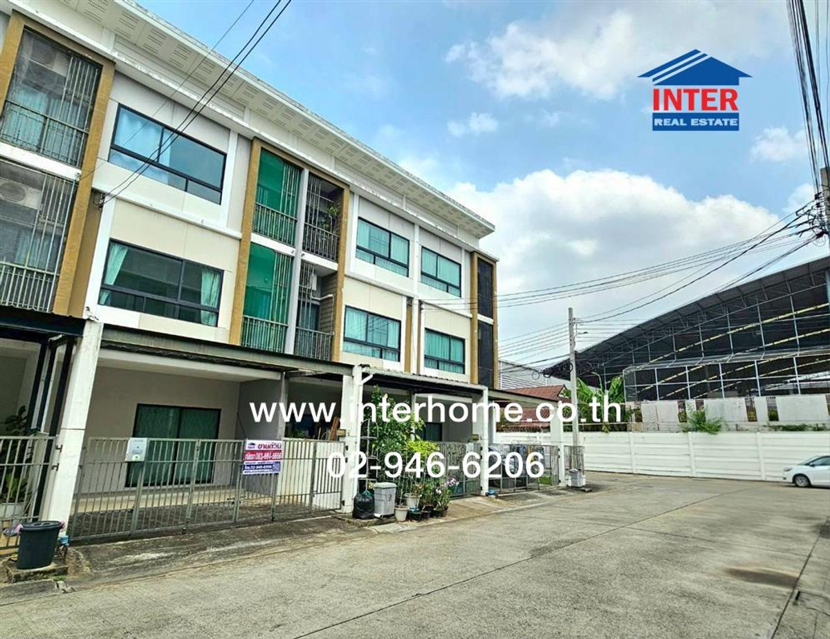 ทาวน์โฮม 3 ชั้น 19.4 ตร.ว. หมู่บ้านพาทิโอวิภาวดี-สรงประภา ใกล้ตลาดบุญอนันต์ ตลาดโอโซนวัน ซอยประชาอุทิศ ถนนสรงประภา ถนนประชาอุทิศ เขตดอนเมือง กรุงเทพมหานคร