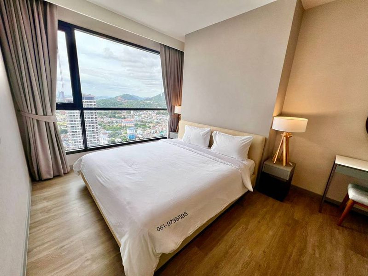 ให้เช่าคอนโดหรู Keen Centre ศรีราชา 2 นอน ห้องมุม วิวพาโนรามา – รูปที่ 4